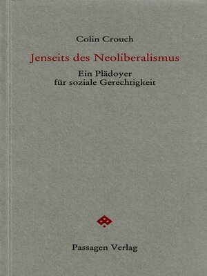 cover image of Jenseits des Neoliberalismus